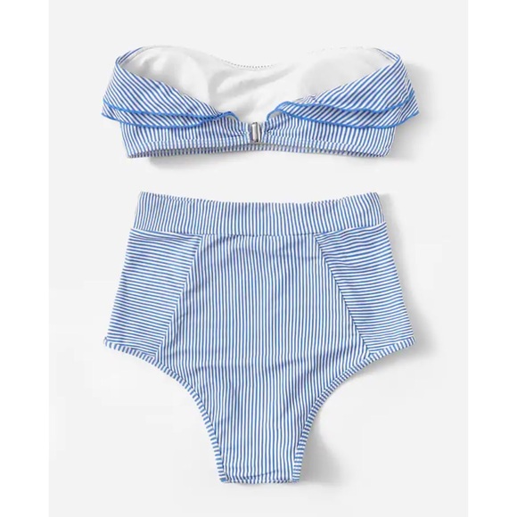 ✿ Ruffle Bandeau Bikini Set ✿ - Picture 7 of 7